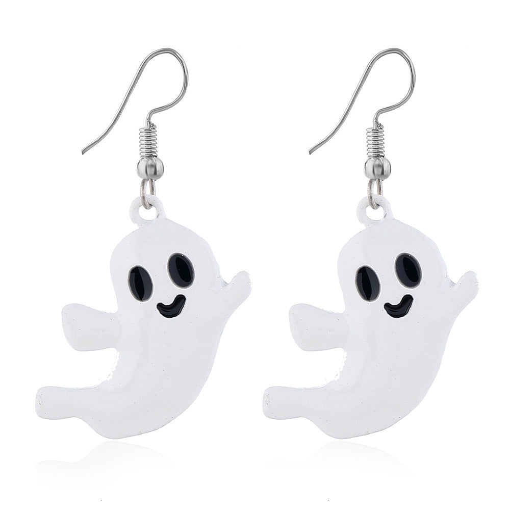 Various Ghost Personality Halloween Earrings for Women
