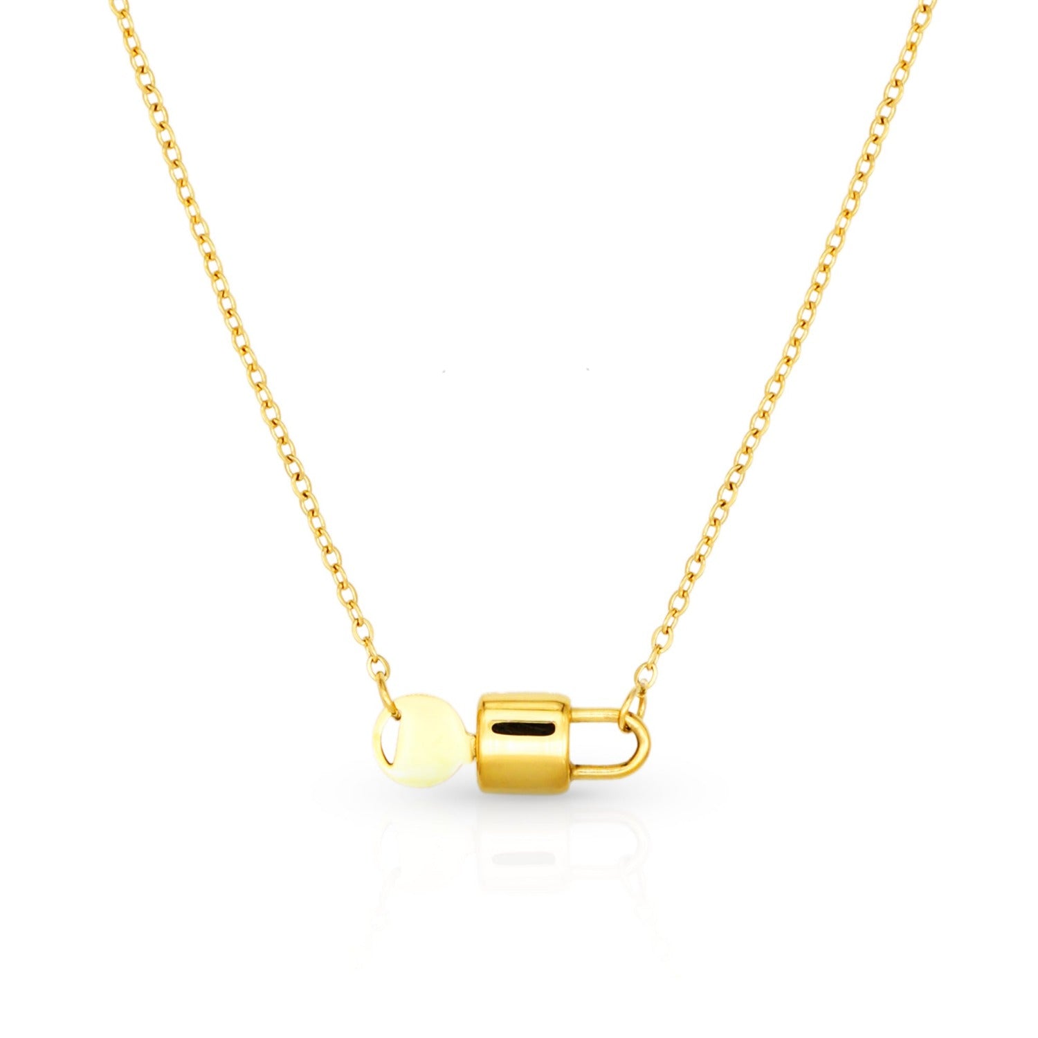 14k Gold  Simple Cute  Pendant Necklace