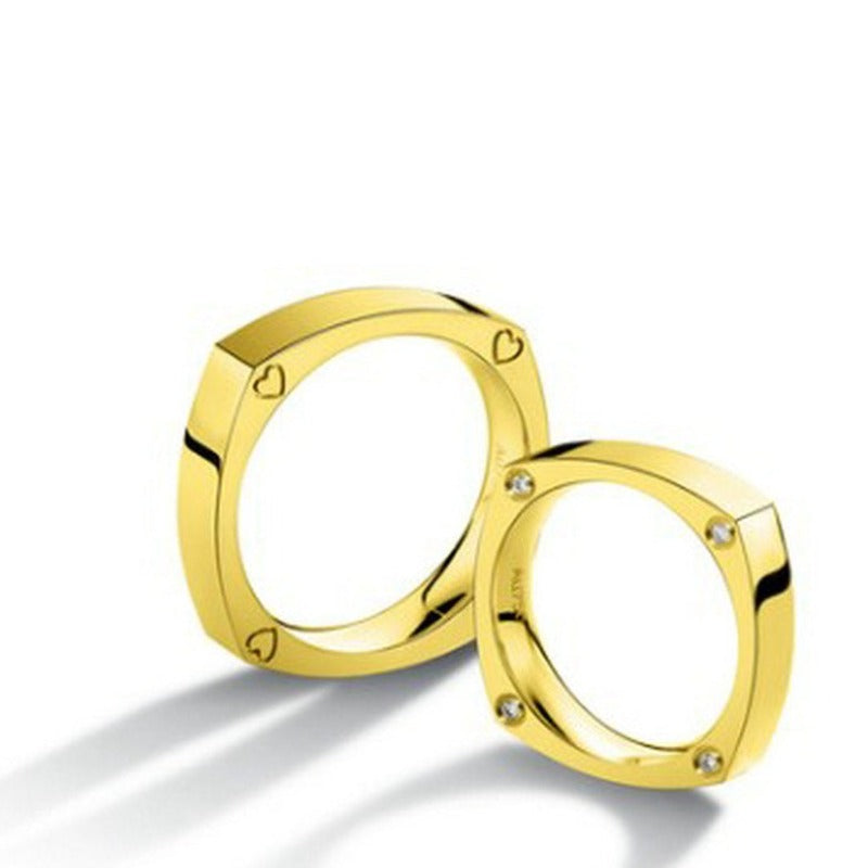 Couple Light Projection Ring