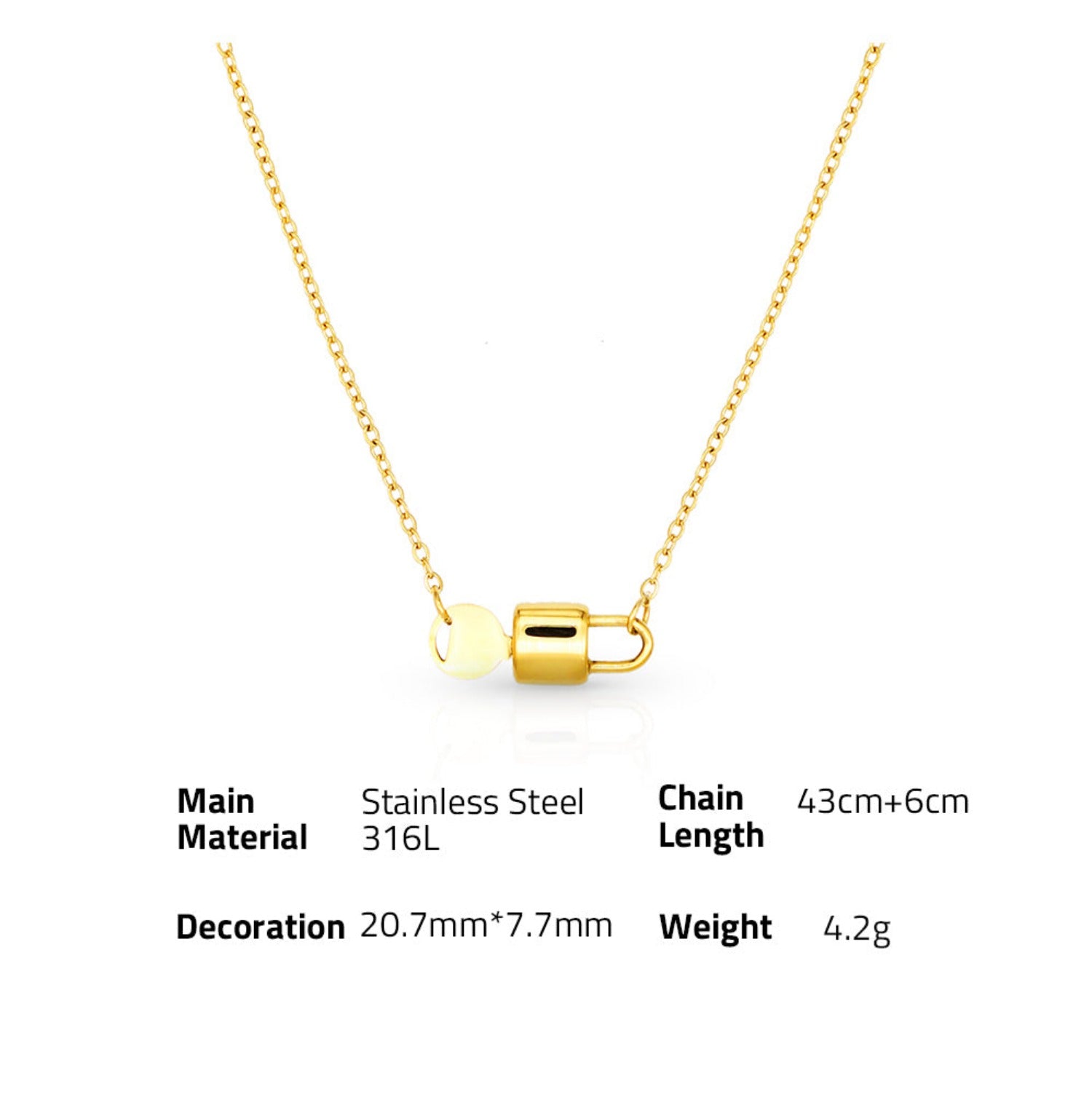 14k Gold  Simple Cute  Pendant Necklace