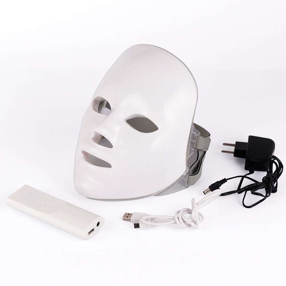Blue-Red Light Therapy Mask for Wrinkle Acne Photon Skin Care Beauty Mask