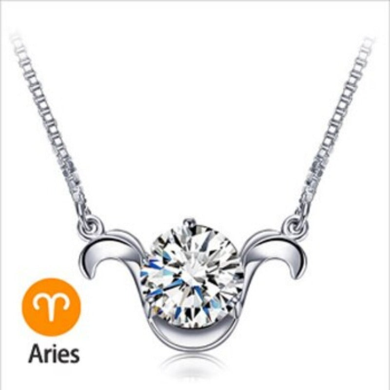 Crystal Zircon Pendant Necklace for Fashion Lady Jewelry
