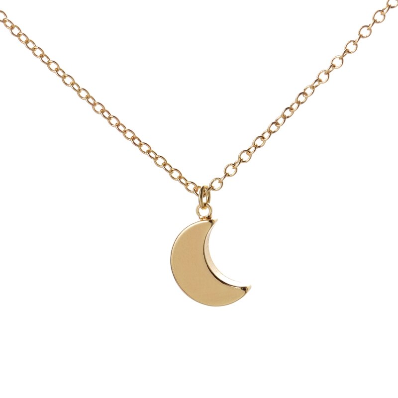 The Moon Remind Pendant Necklace
