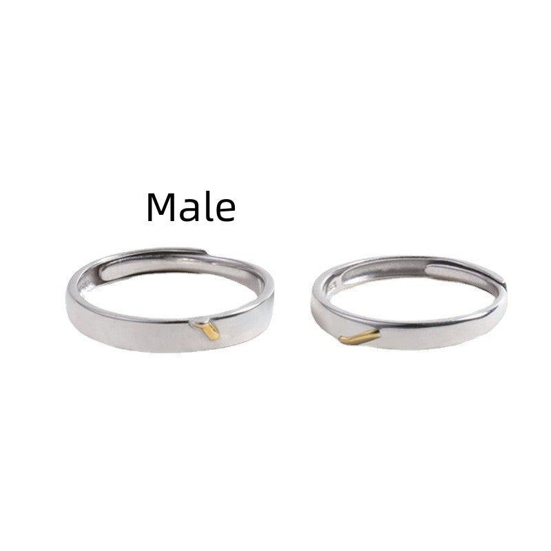 Time Couple Ring For Men And Women