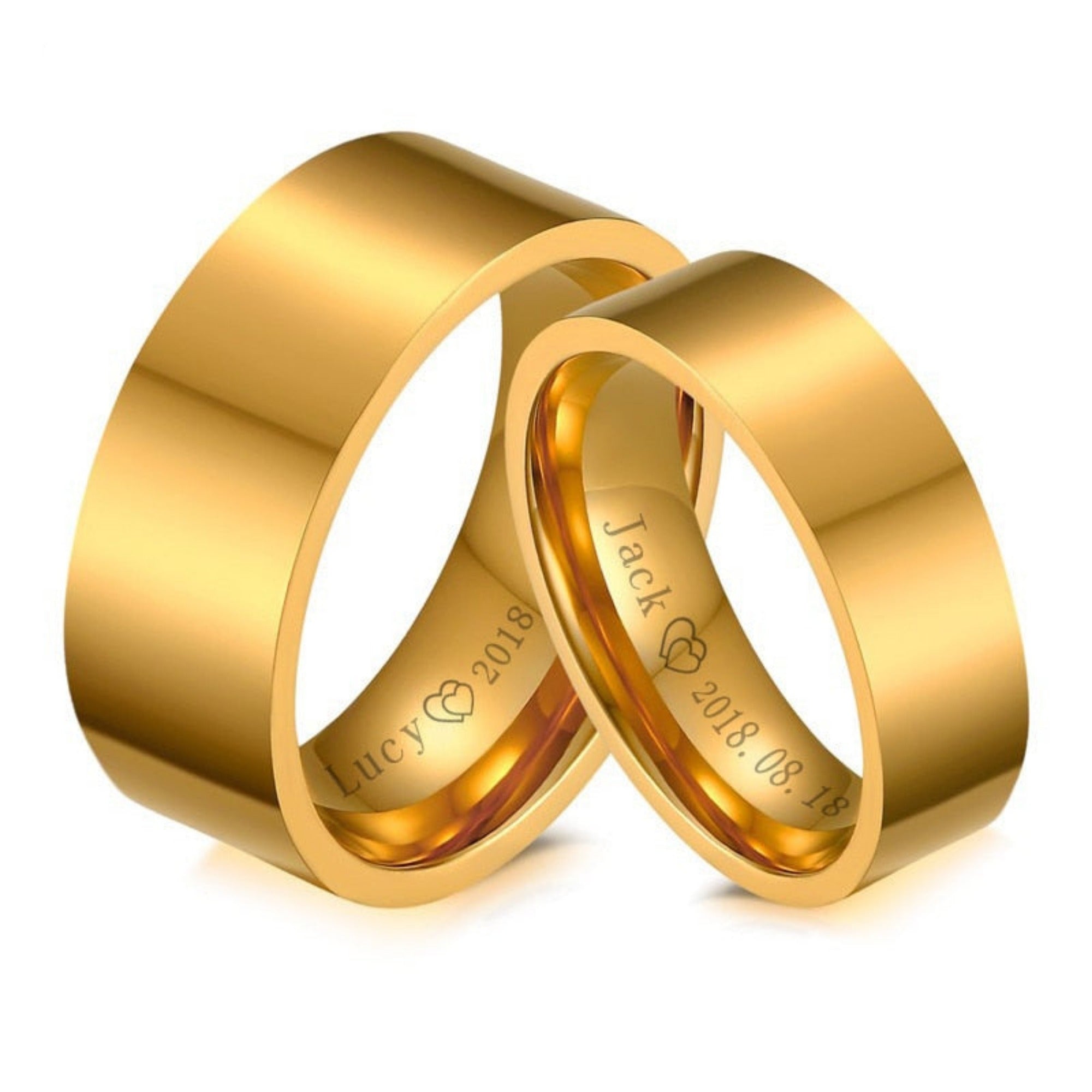 Vnox Wedding and Engagement Rings for Women